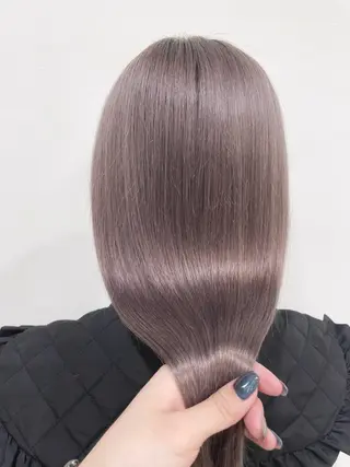 セミロング カラー カットモデル様無料 💎saaya💎のヘアスタイル