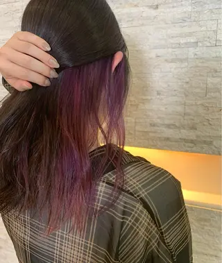 カラー ✄折橋 彩花🐶🍑のヘアスタイル