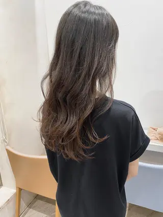 ロング 顔まわりカット🌟 くびれヘア/寺門遥輝のヘアスタイル