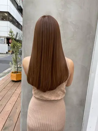 ロング 中顔面短縮 顔まわり新田大翔のヘアスタイル