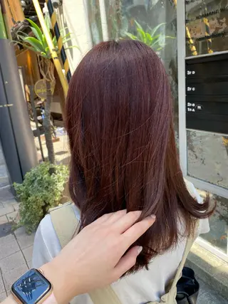 ミディアム カラー アレンジ指名 no.1✨ｈａｋｏのヘアスタイル