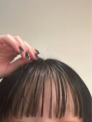カラー 長谷川 結奈のヘアスタイル