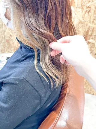 ミディアム カラー ヘアアレンジ ✨前田 優・2拠点✨ ✨恵比寿・札幌店✨のヘアスタイル