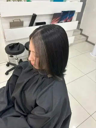 ショート カラー 🐾Ash平井 ハセベ🐾のヘアスタイル