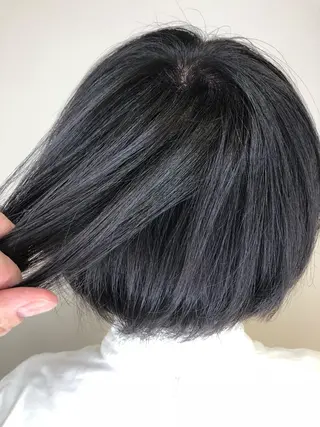 ショート カラー メンズヘア特化 崎田 成人のヘアスタイル