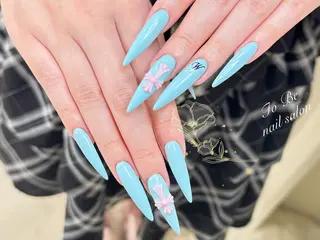 ロング Nail Salon To Be珈月のネイルデザイン
