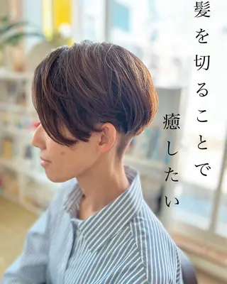 ショート ナチュラルオーブン 大村店🍀深松孝枝のヘアスタイル