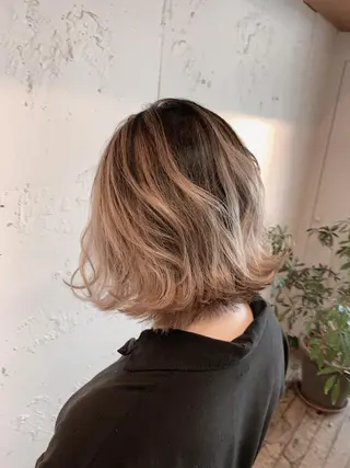カラー 石井辰功也 フリーランス美容師のヘアスタイル