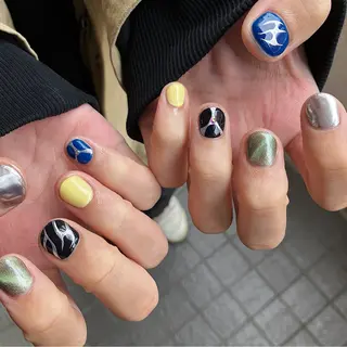 メンズ ネイル MeliMellow mayaのネイルデザイン
