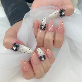 ロング ネイルJaol 池袋のネイルデザイン