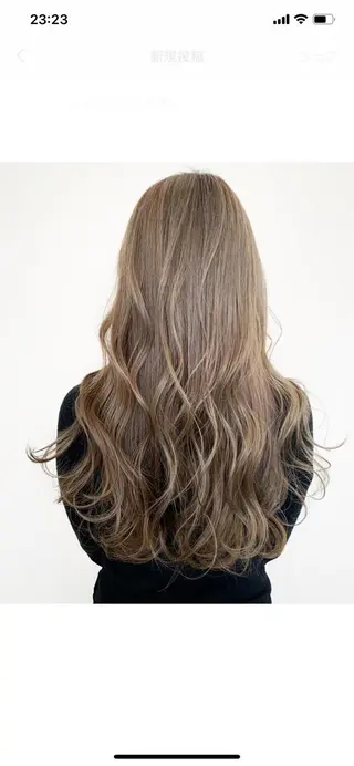 ロング カラー 髪質改善サロン 心斎橋ARCHEのヘアスタイル