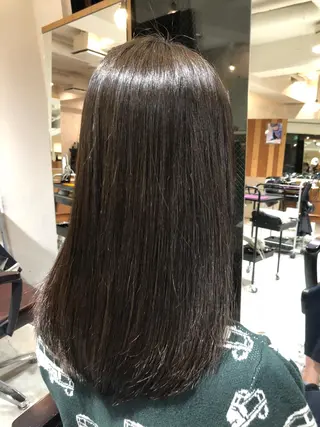 ロング カラー ヘアアレンジ 透明感カラー🤎 ゆりのヘアスタイル