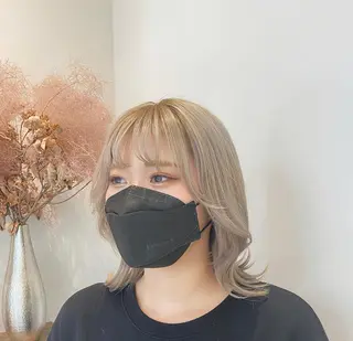 ミディアム カラー 和歌山韓国ヘア🌙 MOEのヘアスタイル