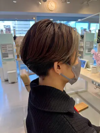 パーマ メンズ ニュアンスパーマ/ フェザー/マッシュのヘアスタイル