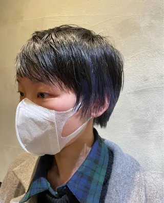 ショート カラー 【似合わせカット】 松尾一気のヘアスタイル