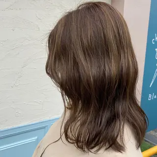 カラー garden HAIR 優月のヘアスタイル