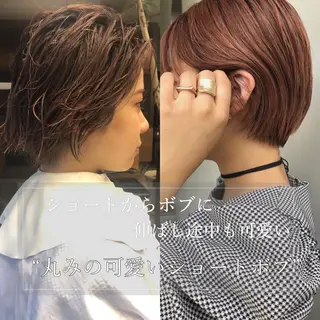 ショート カラー “ミニモ最高評価獲得 “代表"Kohei"のヘアスタイル