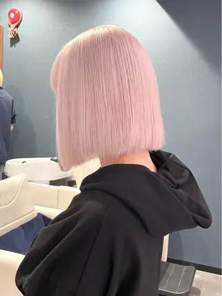 ミディアム カラー 市川 澪のヘアスタイル