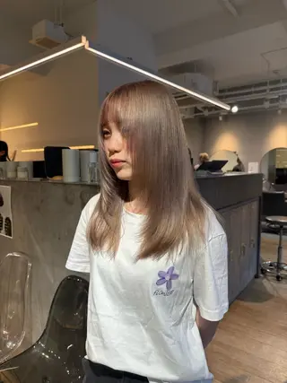 セミロング カラー 梅田/束感マツエク /ナツノのマツエク・マツパデザイン