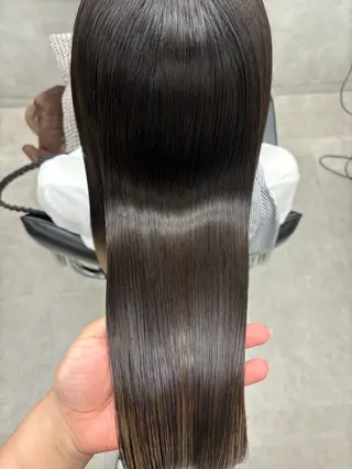 ロング すぐ巻ける縮毛矯正 🍀勝倉　麗のヘアスタイル