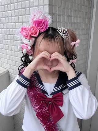 ヘアアレンジ 💖韓国ヘア/ハイト ーン💖mikotoのヘアスタイル