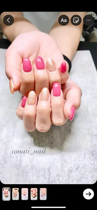 ネイル amati_nail TAKAKOのネイルデザイン