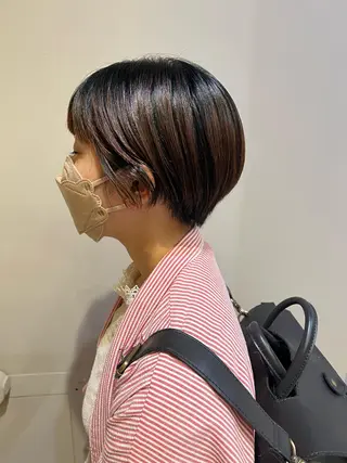ショート 柔らかいカラー🎀 rinaのヘアスタイル