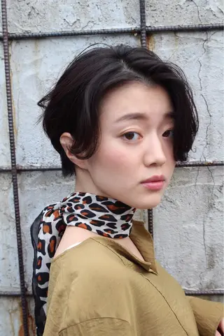 ショート 鈴木 奈波のヘアスタイル