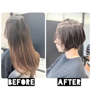 ショート カラー パーマ ヘアアレンジ 心斎橋難波本店 店長 THE ECT 中尾のヘアスタイル