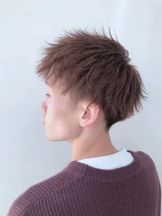 ショート カラー ヘアアレンジ メンズ メンズZina代表 田端 麗治のヘアスタイル