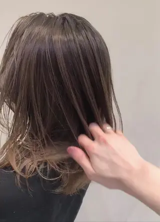 ミディアム カラー パーマ ヘアアレンジ メンズ キッズ ネイル マツエク・マツパ 圧倒的なクォリティ✨ waku 岡崎店のヘアスタイル