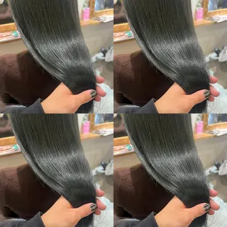 ロング レイヤーカット/ 縮毛矯正🇰🇷早坂のヘアスタイル