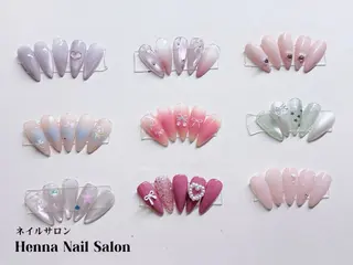 ネイル Henna Kongssalonのネイルデザイン