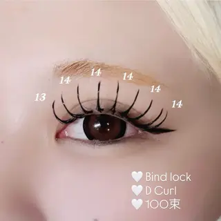 マツエク・マツパ 大宮 あかりのマツエク・マツパデザイン