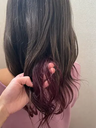 ロング カラー 艶カラー🎀 YUUKAのヘアスタイル