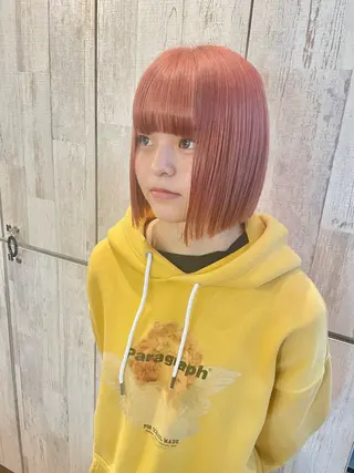 ショート レイヤーカット/ Harukaのヘアスタイル