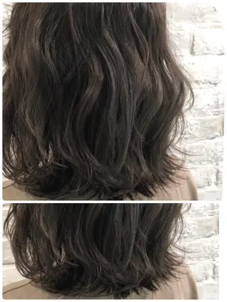 ミディアム 白井 秀太郎のヘアスタイル