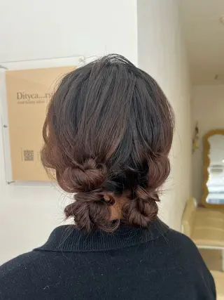 ヘアアレンジ Hitomi/ 練習モデル募集中のヘアスタイル