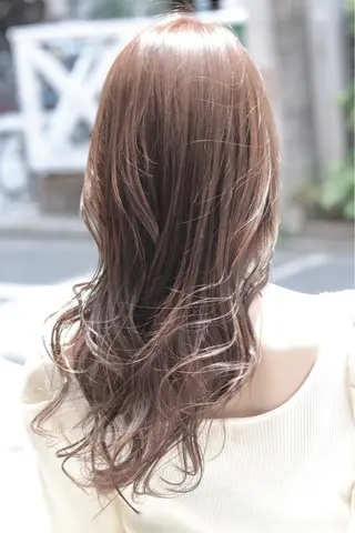 ロング カラー ヘアアレンジ 川内 政人のヘアスタイル