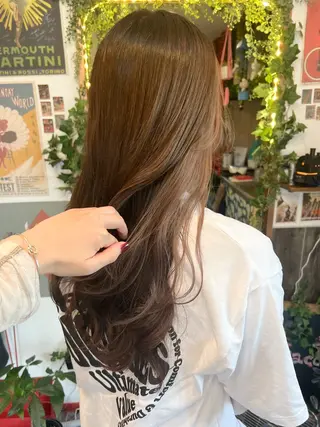 ロング カラー カラーパティシエ facce🌼ikoのヘアスタイル