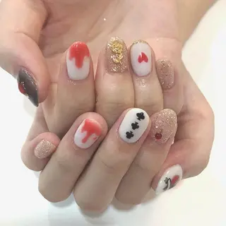 ネイル 中牟田 彩水のネイルデザイン