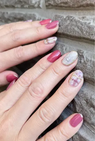 ネイル Shimmer Nail⋆*✩のネイルデザイン