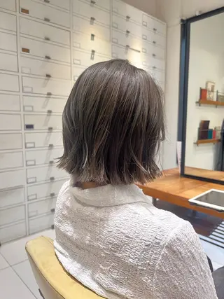 ミディアム スタジオノル パーマ🌀あやなのヘアスタイル