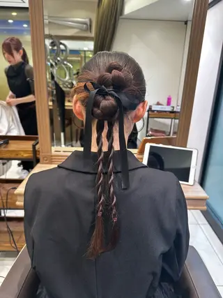 ロング ヘアアレンジ ヘアセット/メンズ パーマChihoのヘアスタイル