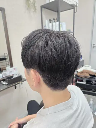 ミディアム カラー メンズ 石川(park) ジェウンのヘアスタイル
