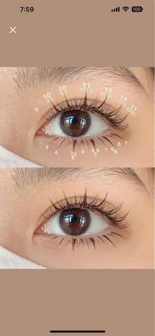 マツエク・マツパ Arana池袋 Ayumi🦋のマツエク・マツパデザイン