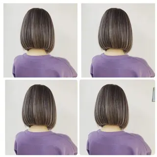カラー 京都大人女性ショート 徒歩1分/秋山のヘアスタイル