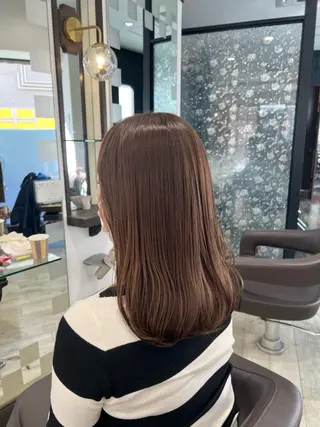 ミディアム カラー kataoka ryotaのヘアスタイル