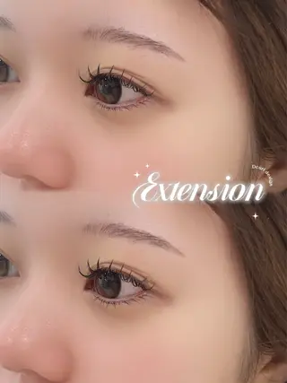 マツエク・マツパ N a t s u m e 🇰🇷🎀のマツエク・マツパデザイン