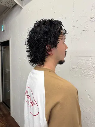 ミディアム パーマ メンズ 💈メンズ特化💈 TASUKUのヘアスタイル
